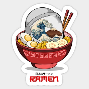 Space Ramen Sticker